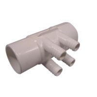 2 x 3/4 inch 4 Barb SxSp Manifold for Master Spa