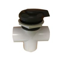 scallop graphite colored diverter valve