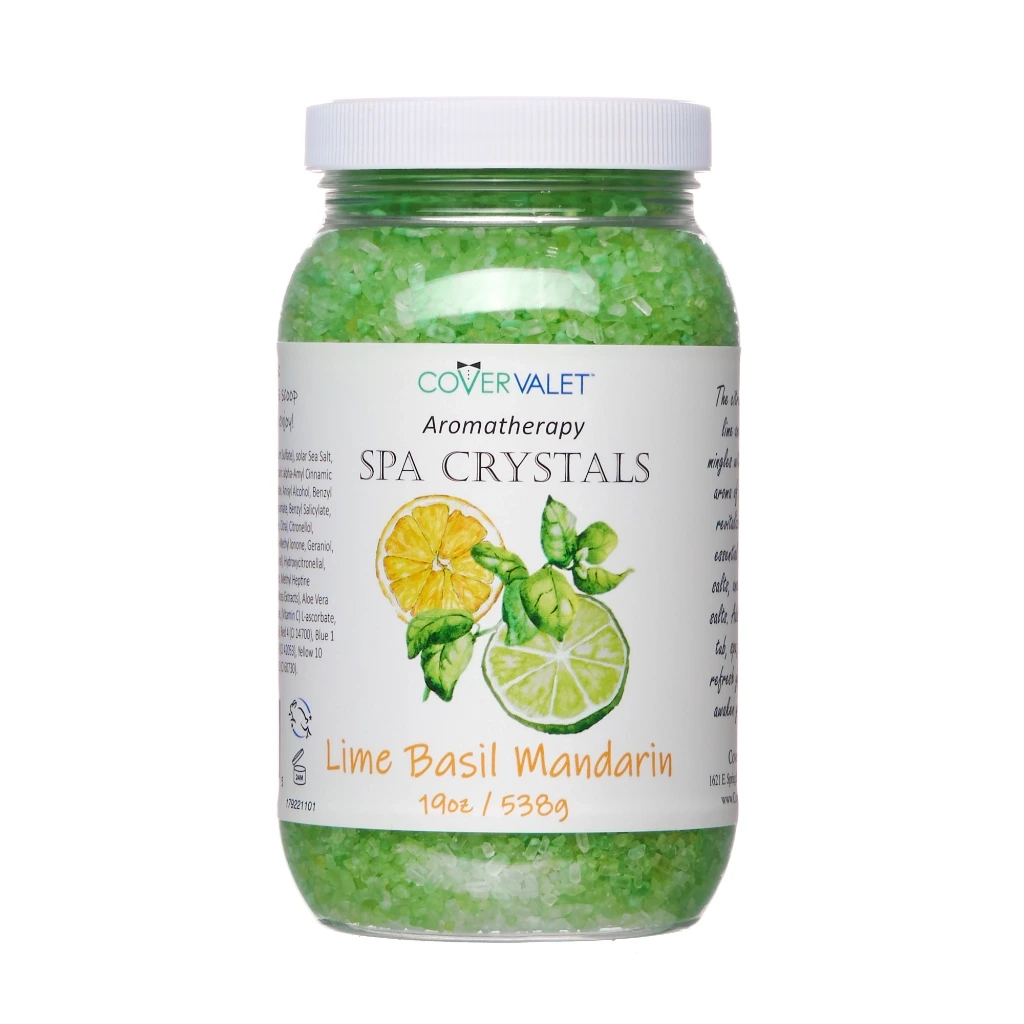Lime Basil Aromatherapy Spa Crystals | Master Spa Parts
