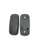 Charcoal, Flat Pillow