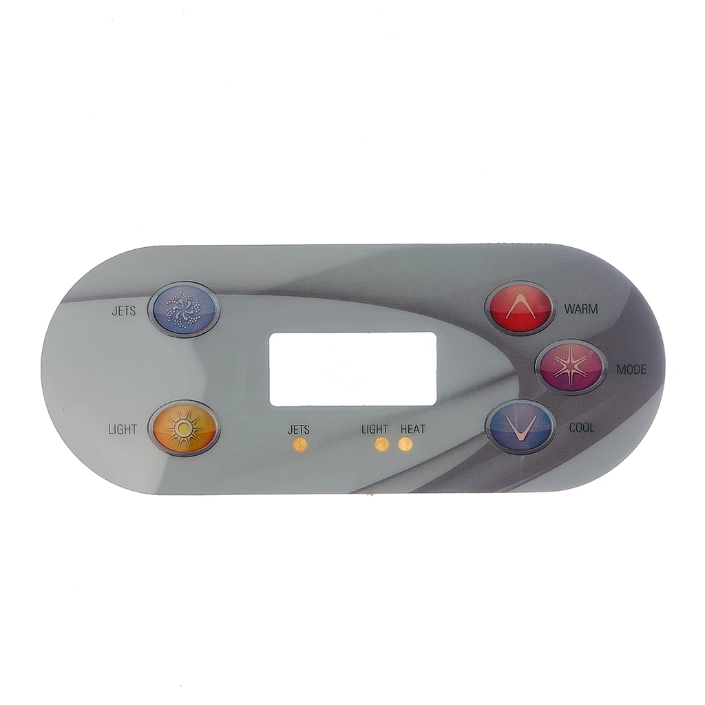 Twilight 1 Pump 5 Button Overlay - 509047 | Master Spa Parts