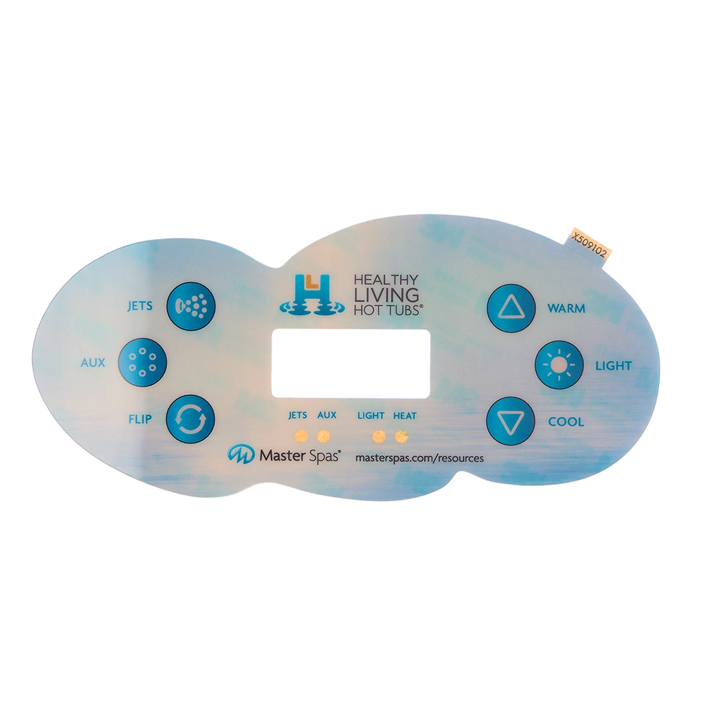 ももはページ maricページ Healthy Living MP30 Overlay - X509102 | Master Spa Parts