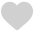 gray colored heart icon gray colored heart icon