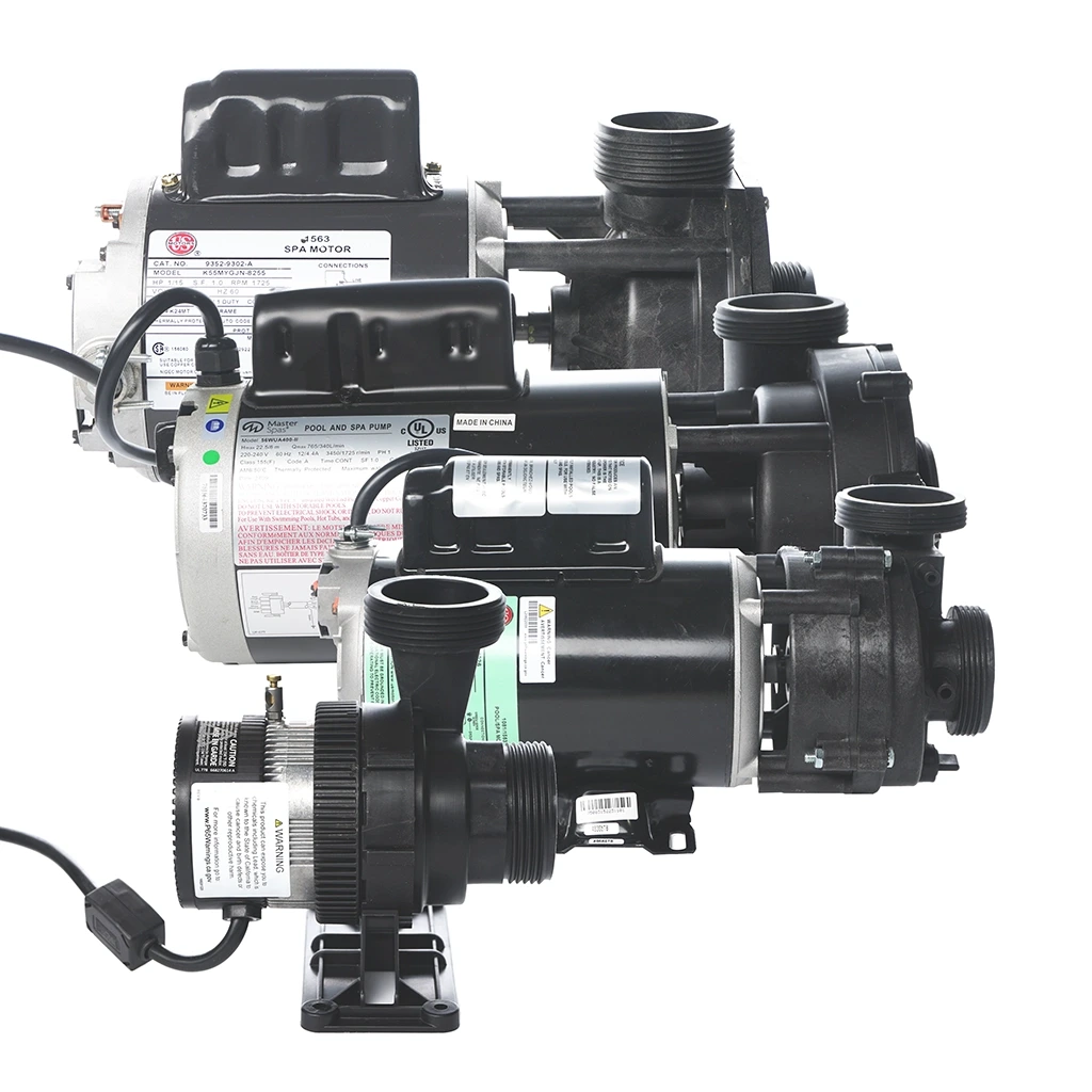 Master spa pumps and circulation pumps