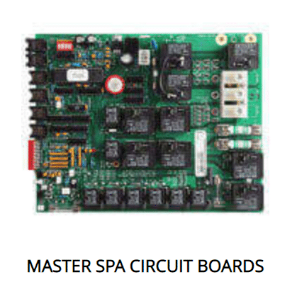 master spa green circut boards